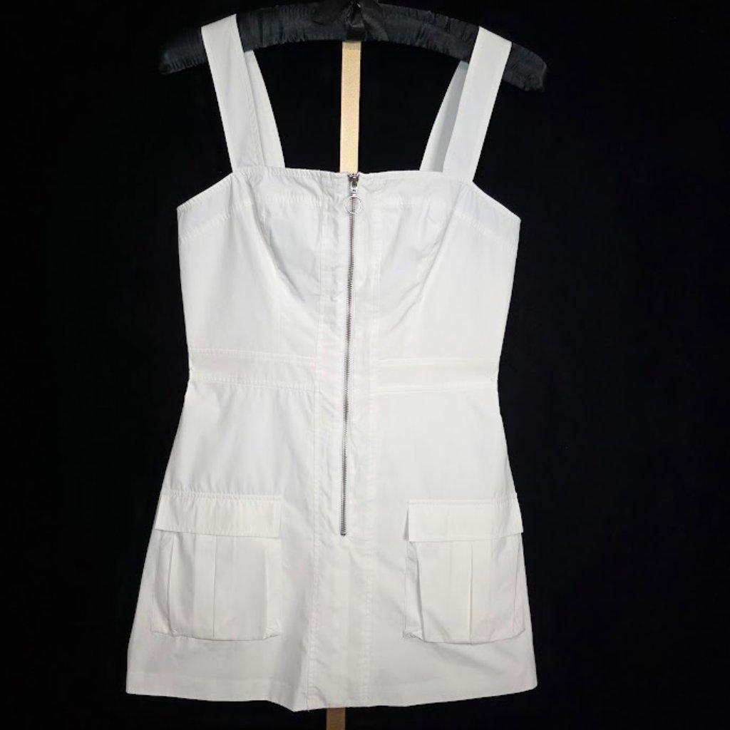 Amanda Uprichard Gage Dress In White L